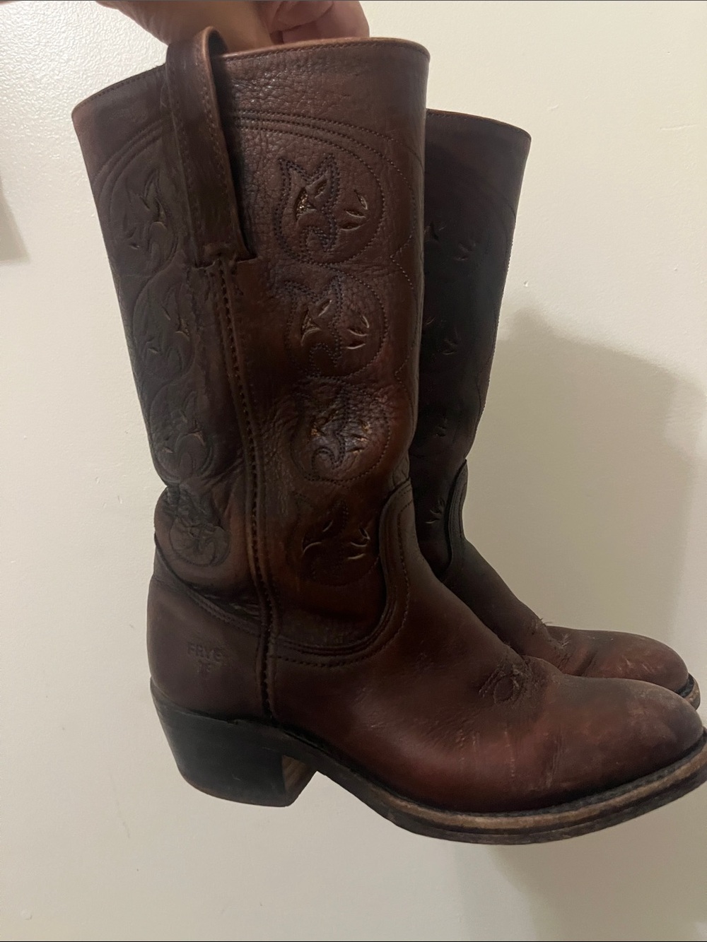 VINTAGE FRYE AUSTIN BOOT SIZE 8.5 - Picture 2 of 15